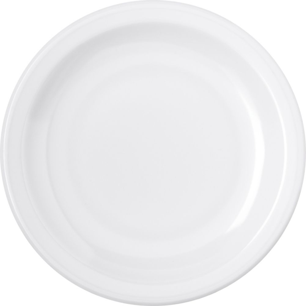 Carlisle&reg; Dallas Ware&reg; White Bread & Butter Plate