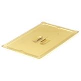 Super Pan 3 1/4 Size High Temp Solid Plastic Pan Cover, Amber