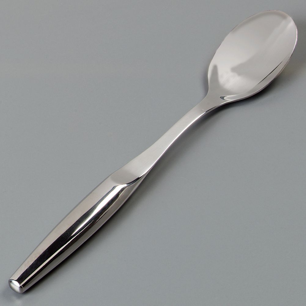 Carlisle&reg; Crescendo&trade; 12" Stainless Steel Solid Spoon