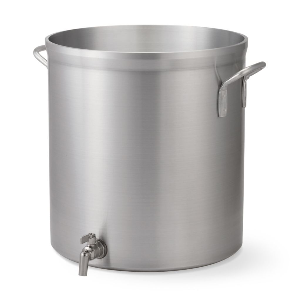 Vollrath Classic Select&reg; 100 Qt. Hvy Duty Alum. Stock Pot w/ Faucet