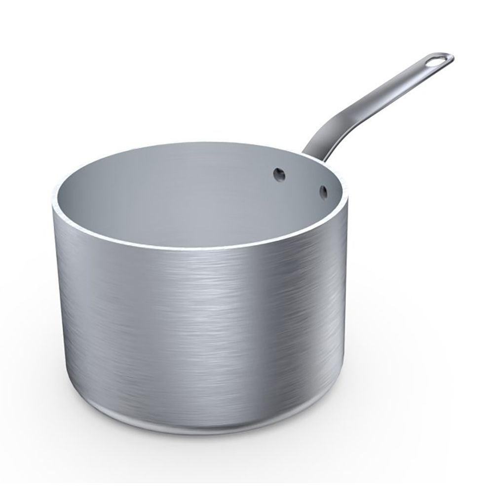 Vollrath&reg; 8.5 Qt. Aluminum Sauce Pan with Plated Handle