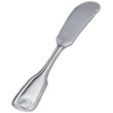 Mariner Mirror Finish S/S Solid Handle Butter Knife, 6-1/8"