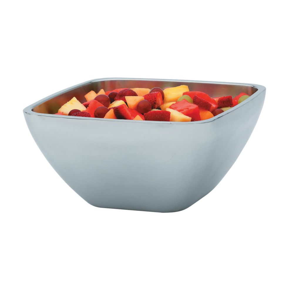 Vollrath S/S Square 5.2 Qt Double Wall Plain Bowl