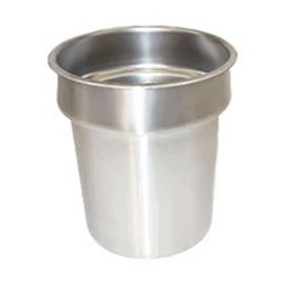 Satin Finish S/S Inset, 4.13 Qt