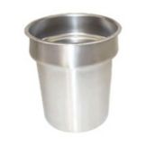 Satin Finish S/S Inset, 4.13 Qt