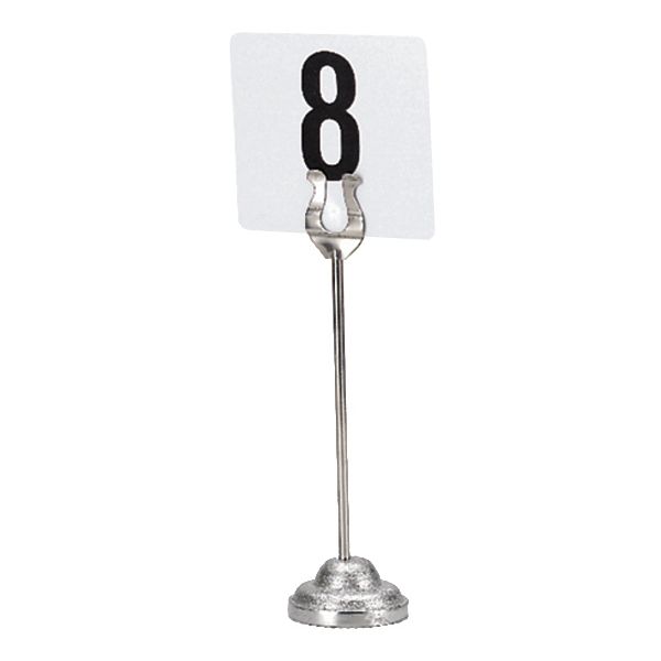 Adcraft&reg; 6" Stainless Steel Number Stand