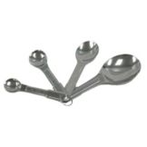 Adcraft&reg; Stainless Steel Measuring Spoon Set