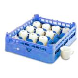 Full Size Medium 16-Compartment Cup Rack, Royal Blue