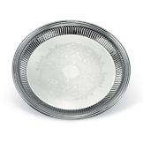 Esquire Mirror Finish S/S Round16" Fluted Tray