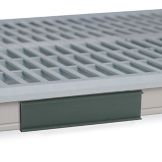 Metro&reg; Gray 6" Shelf Marker for MetroMax i&reg; Shelves