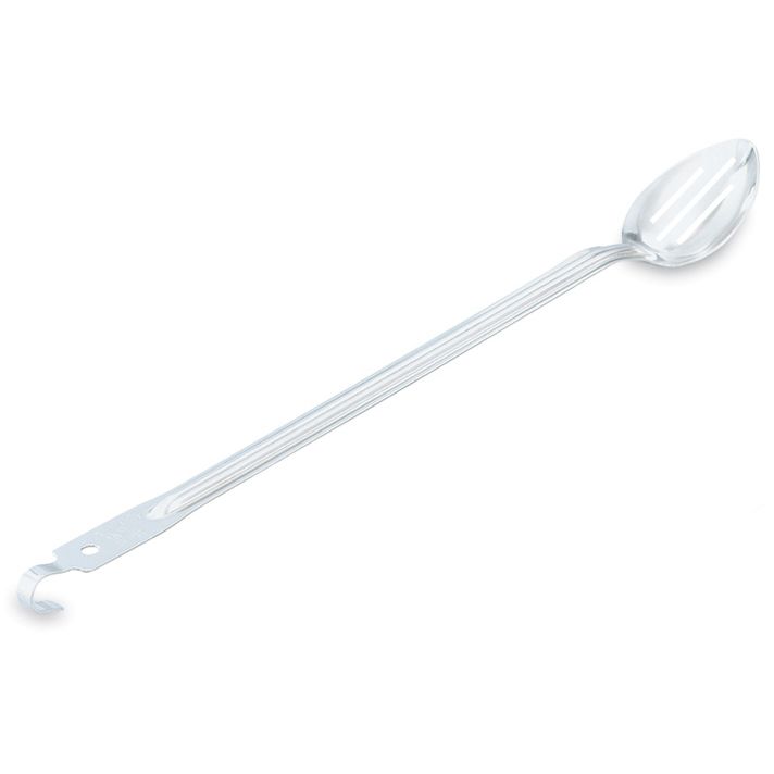 Vollrath S/S Hooked Handle Slotted Spoon w/ 21" Handle