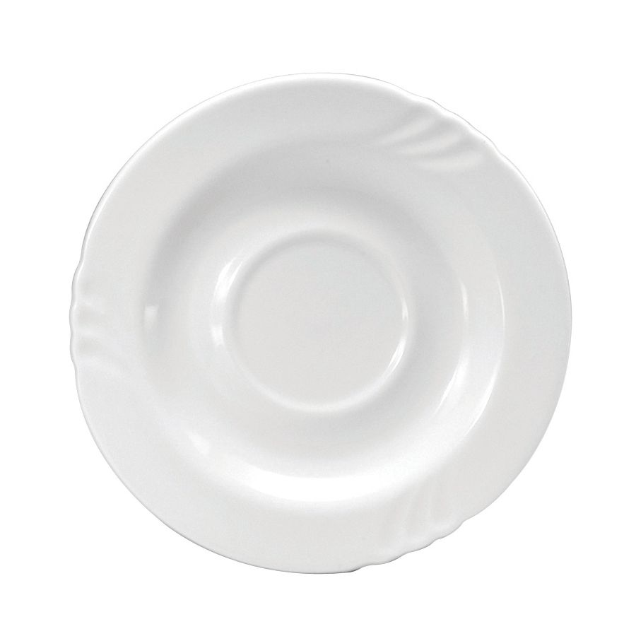 Oneida Rego Briana Undecorated Saucer, 6&frac14;"