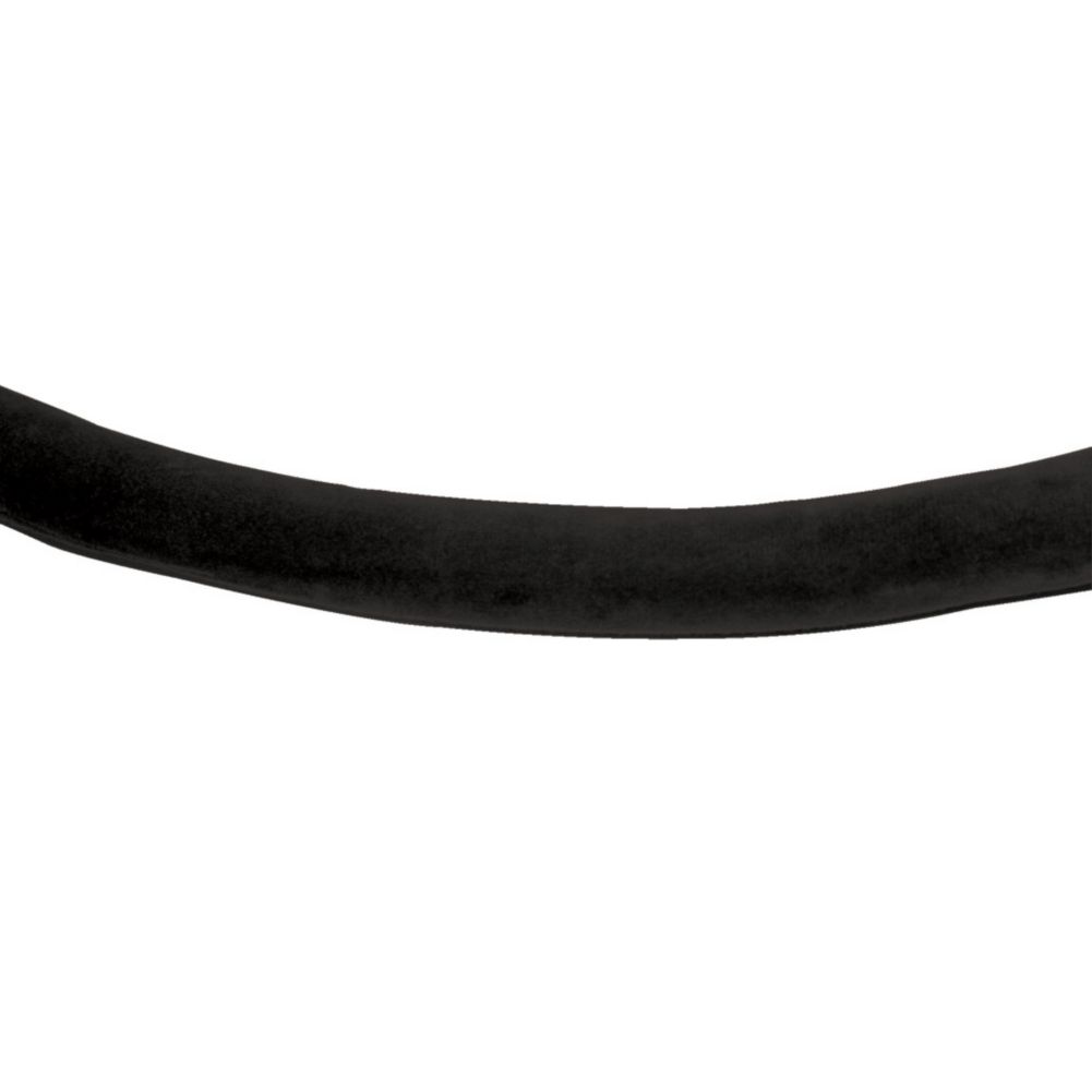 Tensator Metal Products Black Velour Rope w/ Polished Chrome Snap Ends