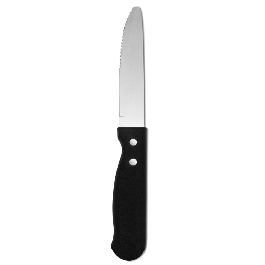 Wrangler S/S Elite Series Steak Knife w/ Black Handle, 10-3/4"