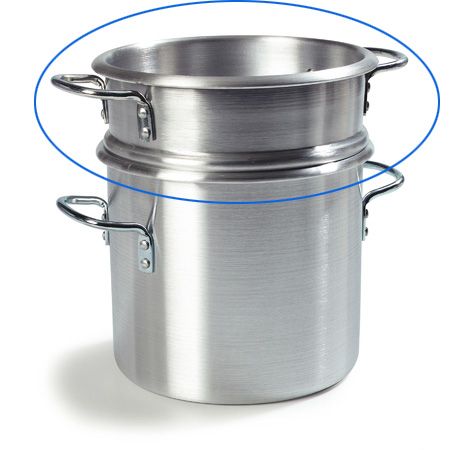 Carlisle&reg; 12 Qt. Aluminum Insert Pan