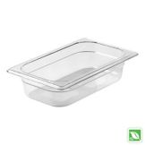 Rubbermaid Clear 1/4 Size Cold Food Pan, 2&frac12;" H
