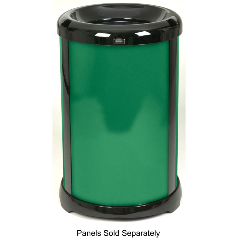 Rubbermaid Infinity&trade; Black 32 Gal Round Funnel Top Frame