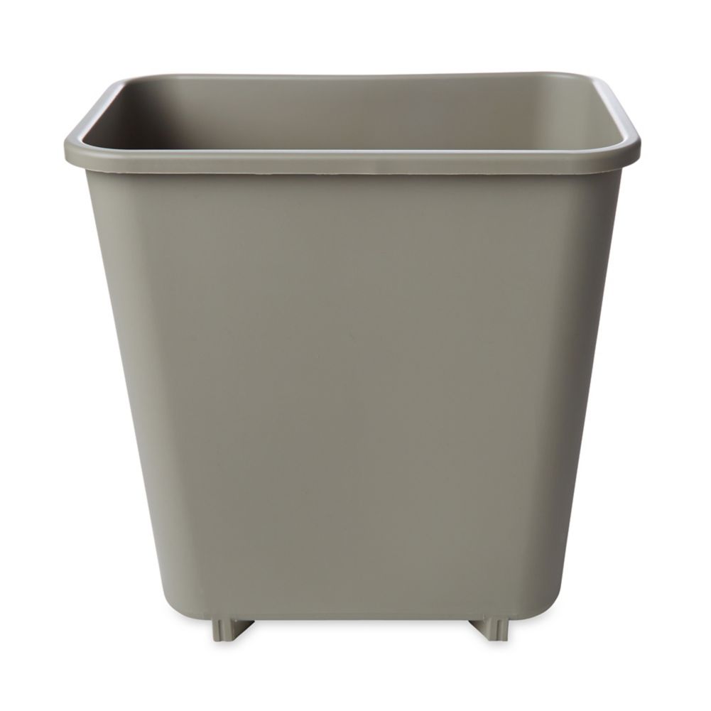 Rubbermaid Beige 8 Qt Vanity Wastebasket