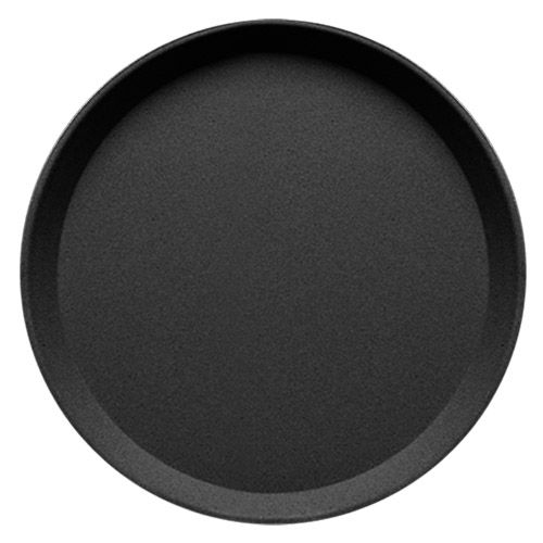 Cambro Black Round 9" Camtread&reg; Tray