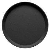 Cambro Black Round 9" Camtread&reg; Tray