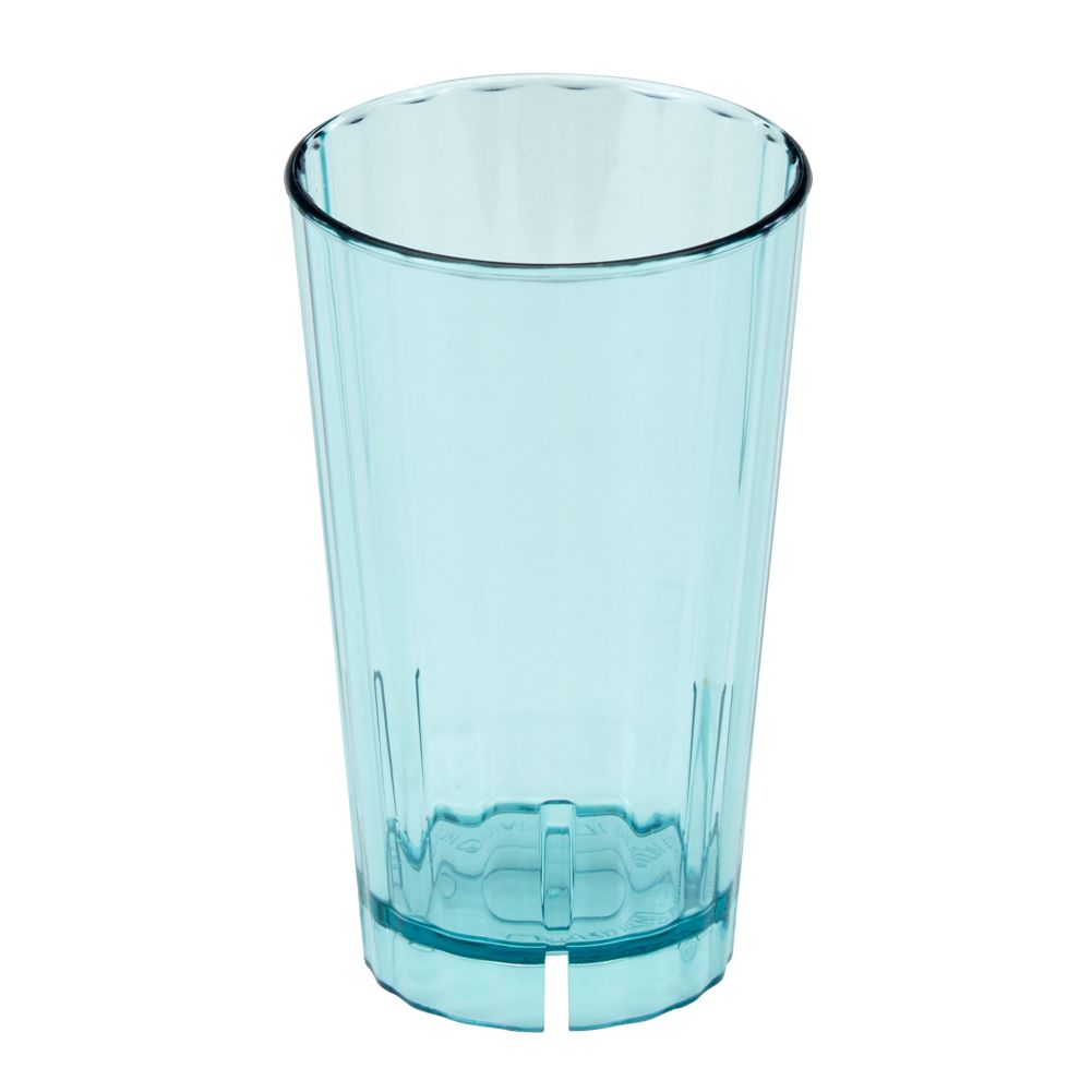 Cambro Huntington&reg; Azure Blue Camwear&reg; 8 oz Tumbler