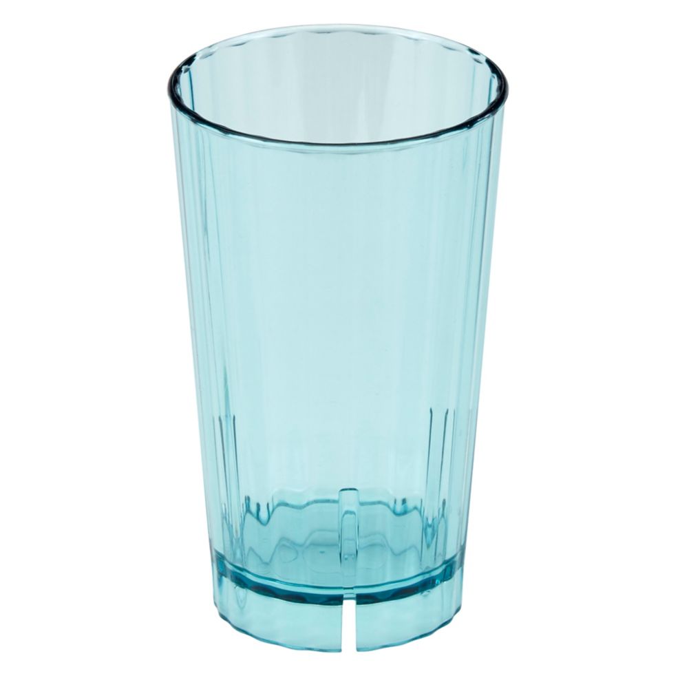Cambro Huntington&reg; Azure Blue Camwear&reg; 12 oz Tumbler