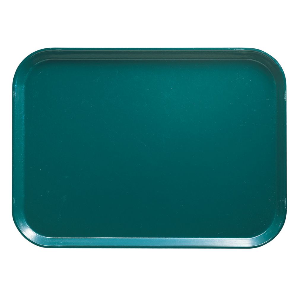 Cambro&reg; Teal Rectangular Camtray&reg; 15" x 20" Tray;