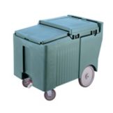 Cambro Standard Height SlidingLid Ice Caddy, Slate Blue, 175 lbs