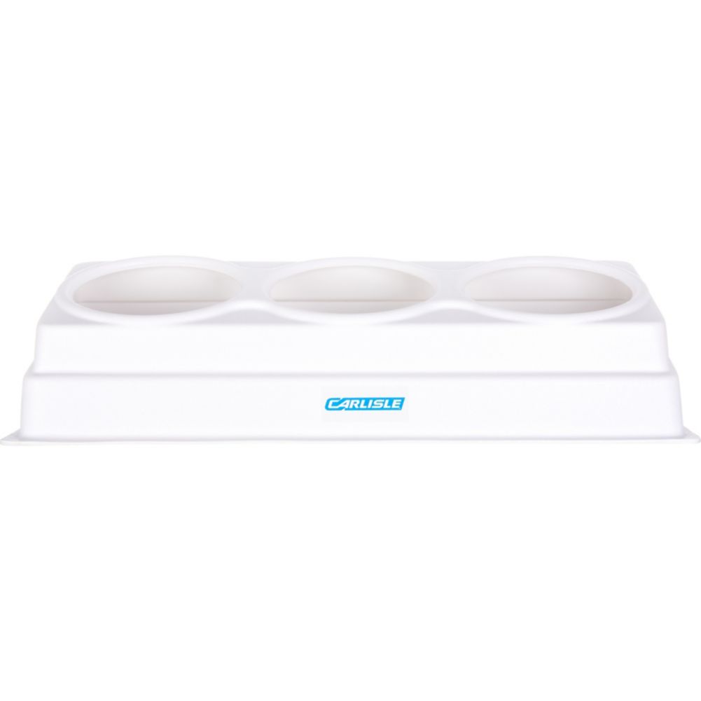 Carlisle&reg; Coldmaster 3-Coldcrock Organizer, White