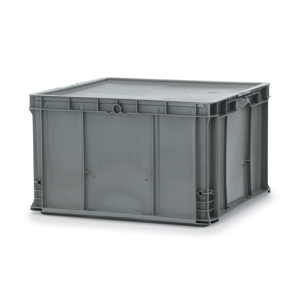 Tote N Store Chafer Box, Gray, 21-3/4 x 20-7/8 x 13