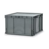 Tote N Store Chafer Box, Gray, 21-3/4 x 20-7/8 x 13