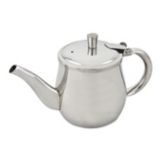 Browne Foodservice S/S 10 oz Gooseneck Teapot w/ Hinged Lid