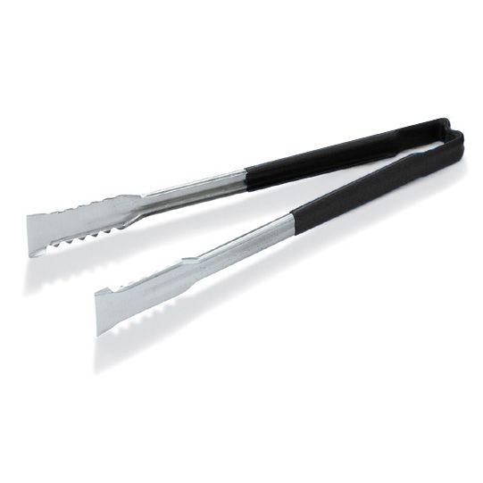 Jacob's Pride Color Coded Kool-Touch S/S VersaGrip Tong, Black, 16