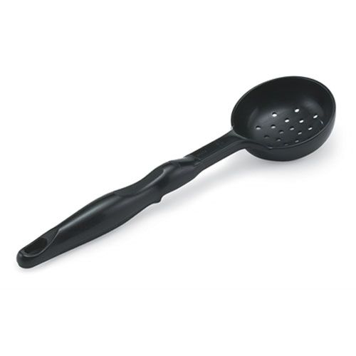 Vollrath Round Black Nylon Perforated 3 Oz. Spoodle&reg; Utensil
