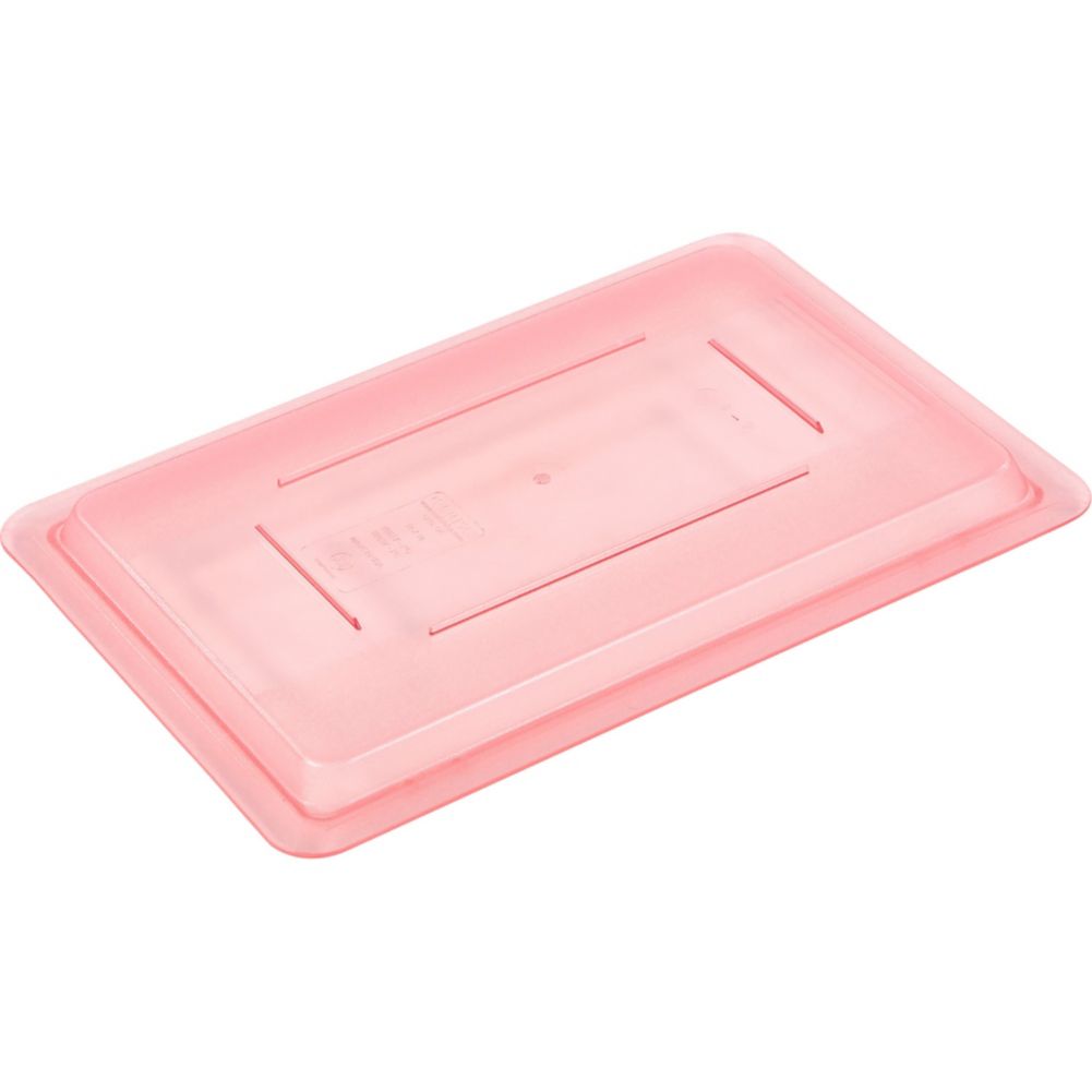 Carlisle StorPlus&trade; Red 12" X 18" Food Storage Box Lid