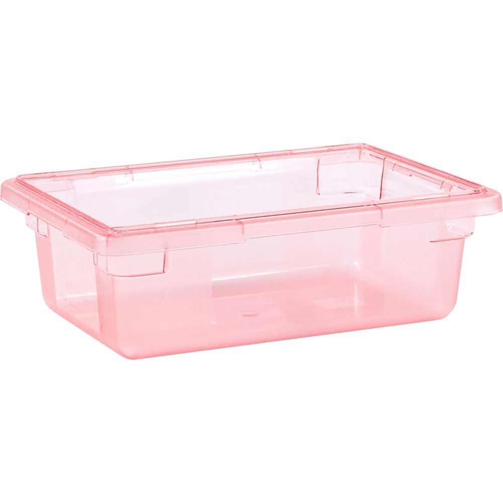 Carlisle StorPlus&trade; 3.5 Gal. Red 12" x 18" x 6" Food Storage Box