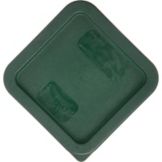 Carlisle Green Lid For 2 - 4 Qt StorPlus&trade; Square Storage Container