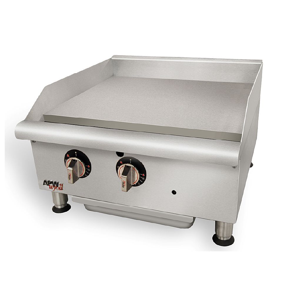 APW Wyott 24" Gas Thermostatic Countertop Griddle, GGT-24H