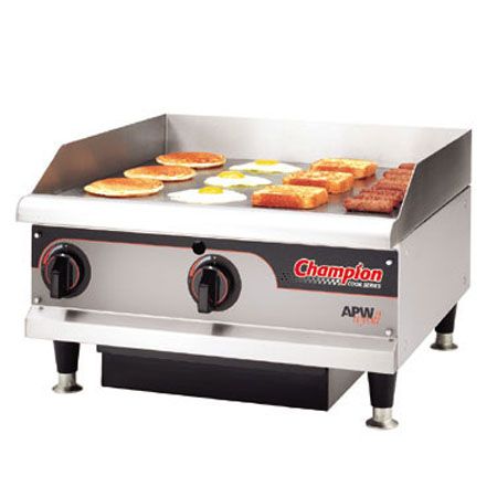 APW Wyott 48" Electric Countertop Griddle, EG-48H