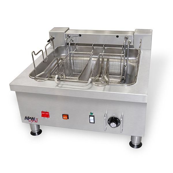 APW Wyott S/S Electric 30 Lb. Countertop Fryer, EF-30