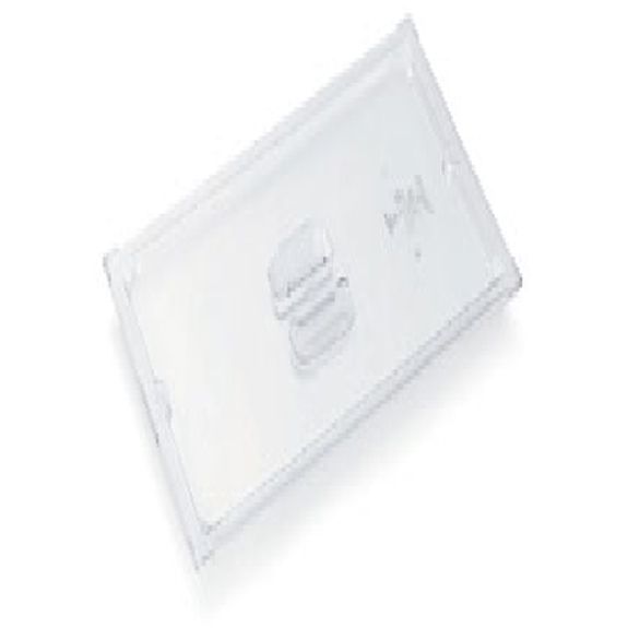Super Pan 3 Clear 1/4 Size Low Temp Solid Plastic Pan Cover