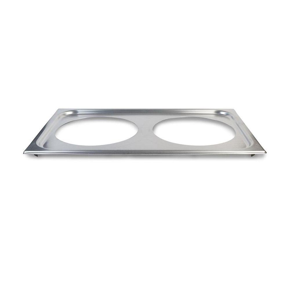 Two Opening S/S Adaptor Plate, 20-3/4" x 12-3/4"
