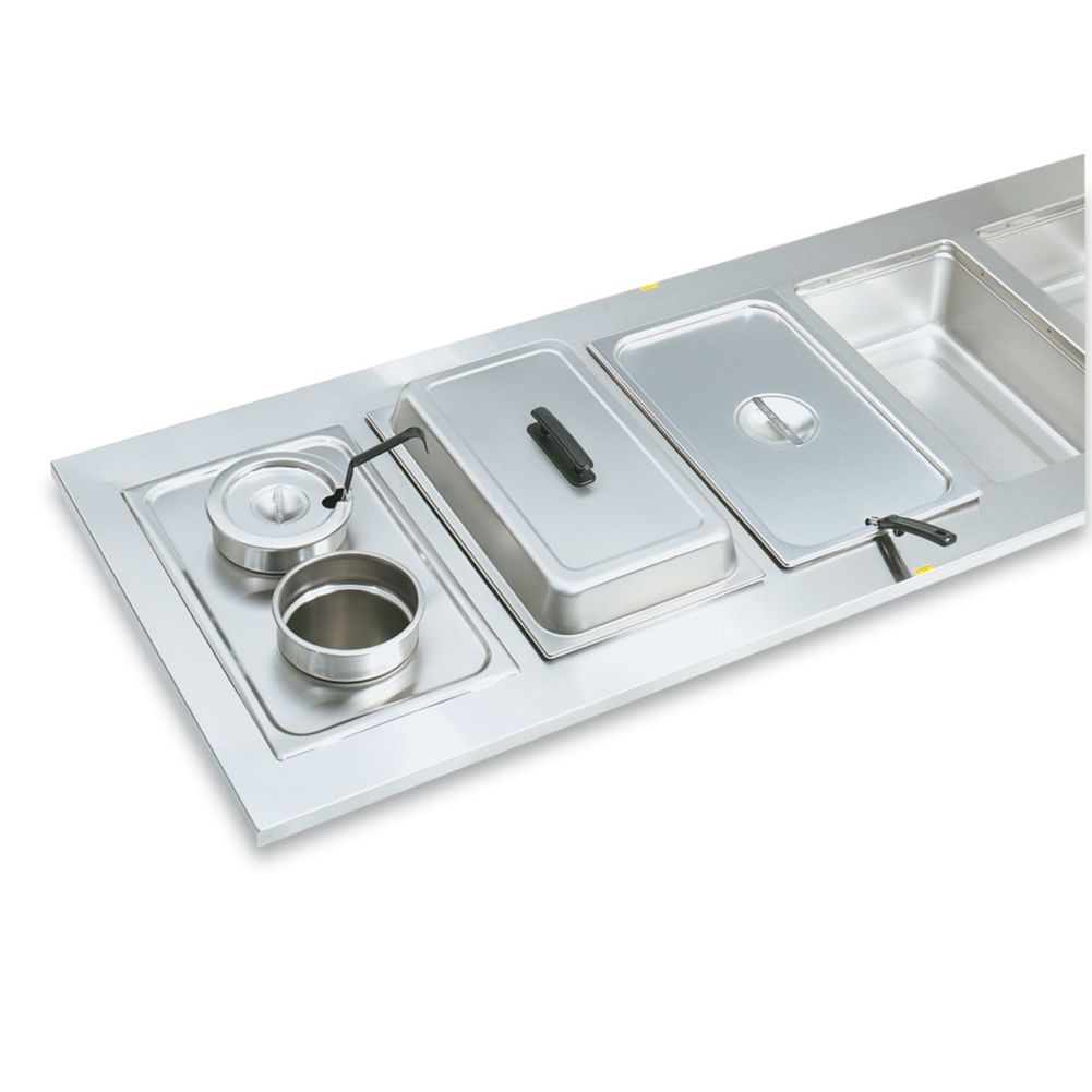 Two Opening S/S Adaptor Plate, 20-3/4" x 12-3/4"