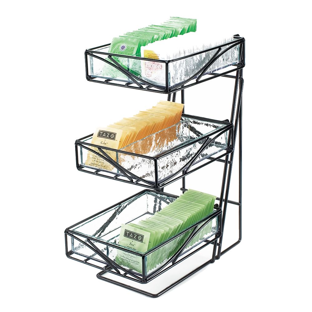 Cal-Mil&reg; 14.25" X 7.5" X 18" Black Display Frame