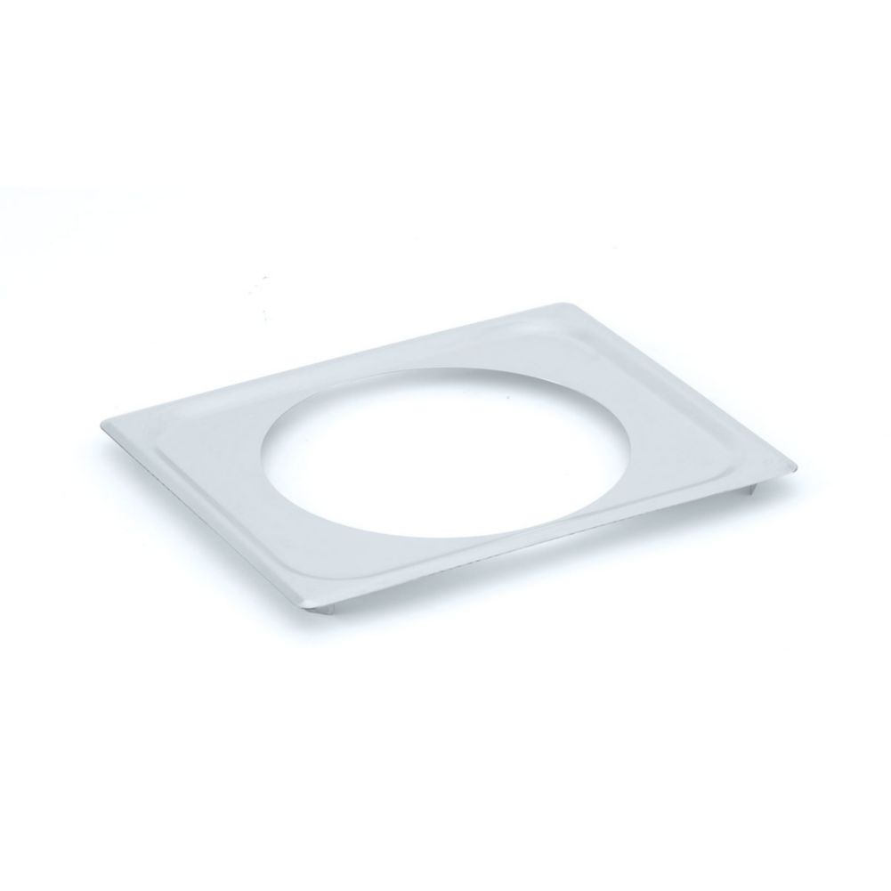 Half Size Single Opening S/S Adaptor Plate, 12-5/8x10-15/16