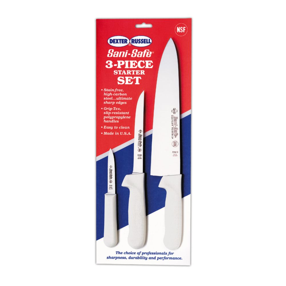 Dexter Russell Sani-Safe&reg; 3-Piece Starter Cutlery Set