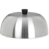 Carlisle&reg; 6" Round Aluminum Burger Cover