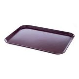 Dinex&reg; Cranberry 14" x 18" Flat Tray