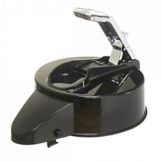 Wilbur Curtis&reg; Black Regular Lid Assembly for TLXA2201G000