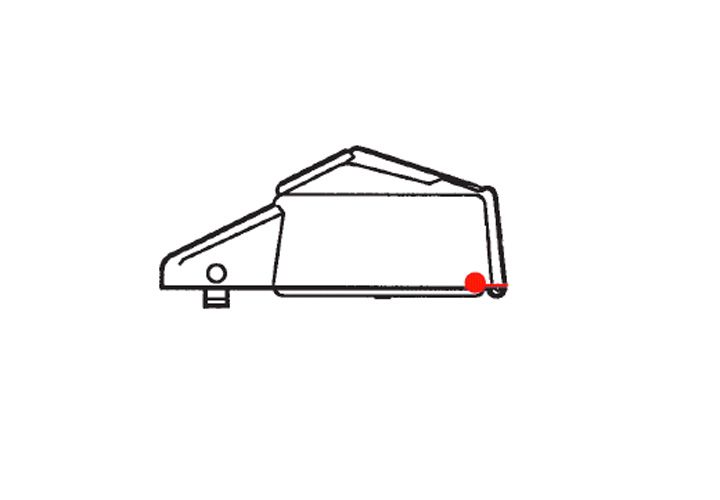 Wilbur Curtis&reg; Orange Decaf Lid Assembly for TLA2201G000D